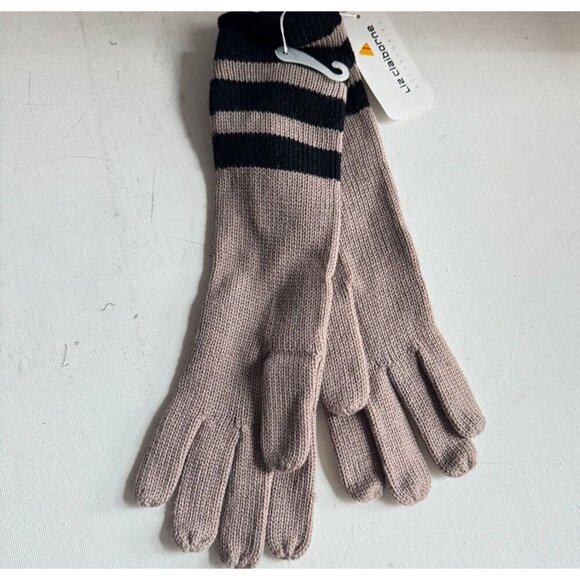 Vintage Liz Claiborne Wool Gloves Beige  OS - Picture 3 of 4